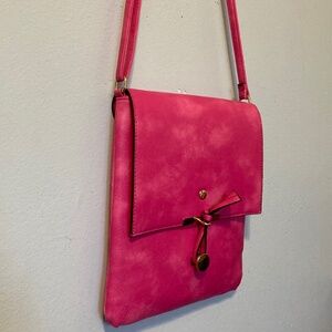 Pink Fuchsia Woman Crossbody